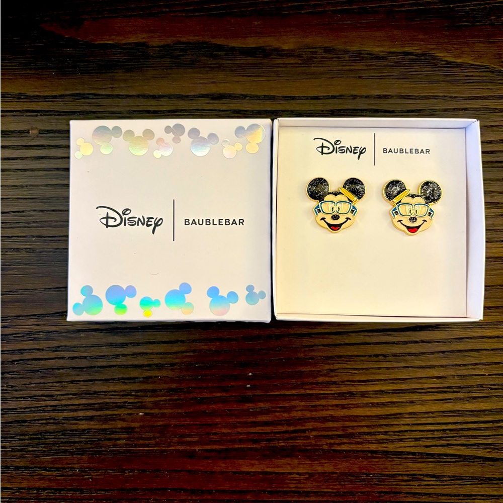 NEW Disney BaubleBar Mickey Mouse Earrings